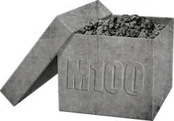 бетон М100 цена за куб ЖБК 19