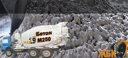 бетон М250 цена Харьков